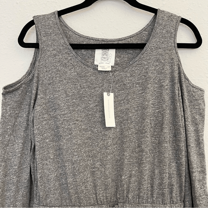 Anthropologie Lili's Closet Cold Shoulder Drawstring Dress NEW Size Medium