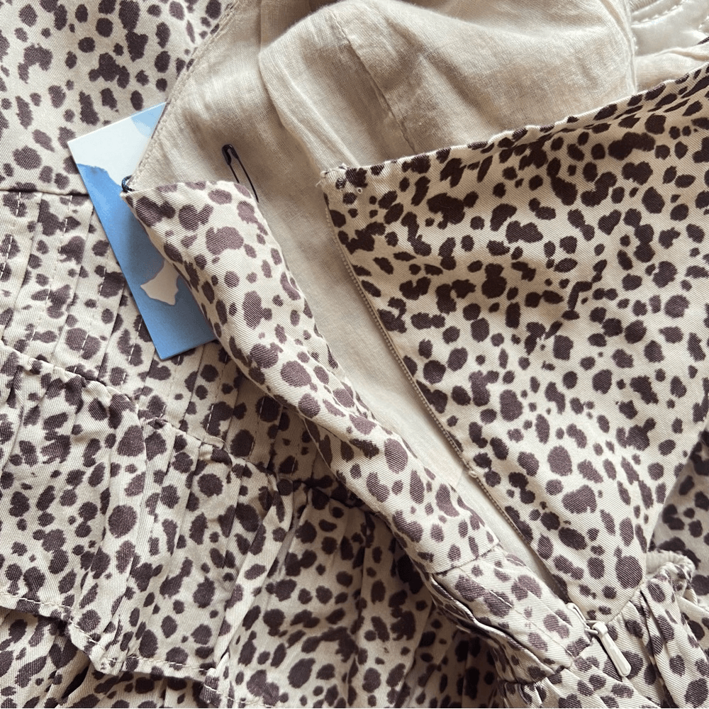 REVOLVE Majorelle Beth Mini Dress in Zaharo Leo Animal Print NEW Size Small