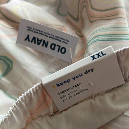 Old Navy Mid-Rise StretchTech Dolphin-Hem Running Athletic Shorts NEW Size XXL