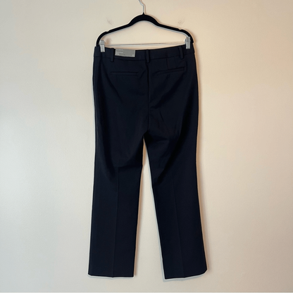 Talbots Navy Blue Barely Boot Trousers Dress Pants NEW Size 10 Classic