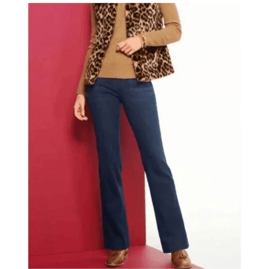 Talbots Signature Boot Cut Dark Wash Jeans Size 6/28