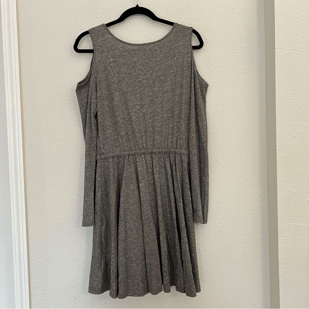 Anthropologie Lili's Closet Cold Shoulder Drawstring Dress NEW Size Medium