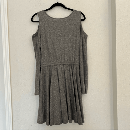 Anthropologie Lili's Closet Cold Shoulder Drawstring Dress NEW Size Medium