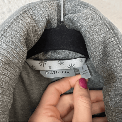 Athleta Jasper Green Zipper Closure Puffer Vest Women’s Size Small