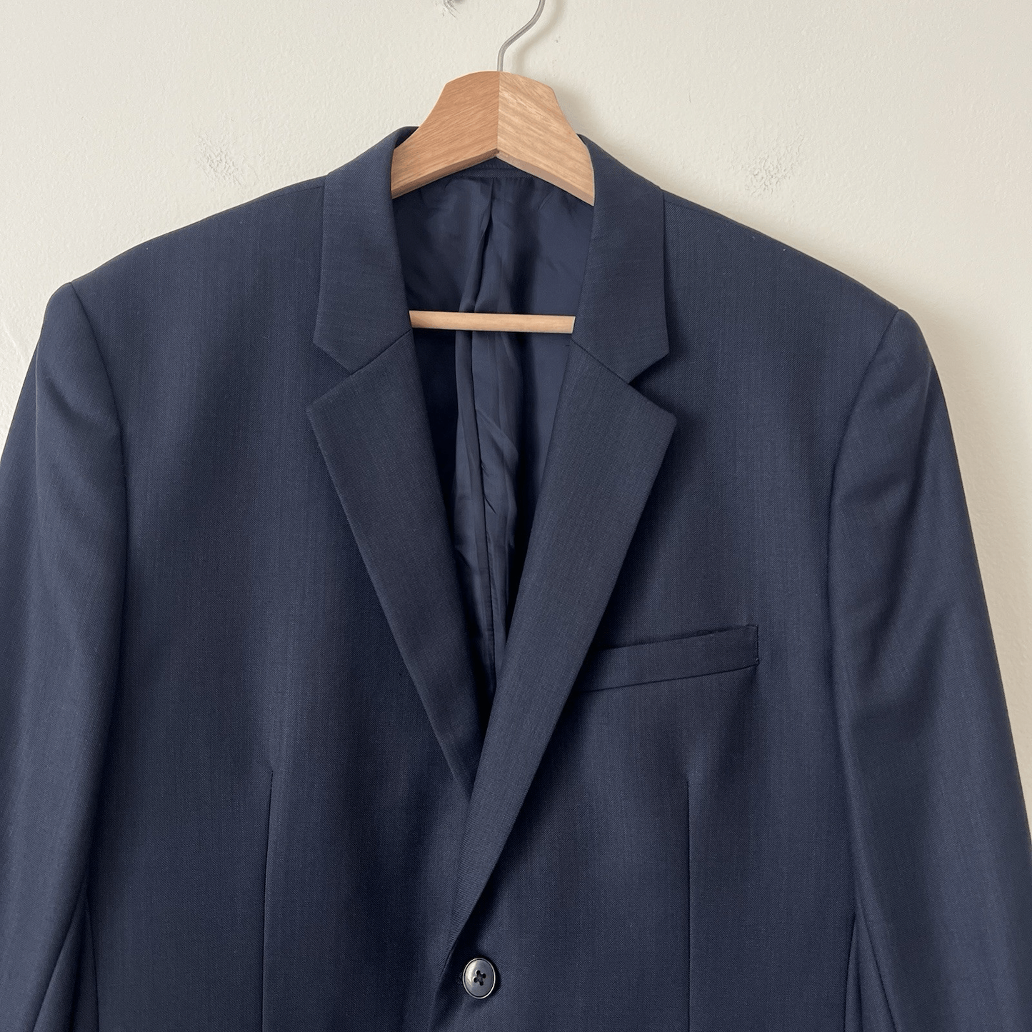 Theory Men's XYLO NP OSTRO Blazer Navy Blue 100% Wool 2 Button Classic 40R