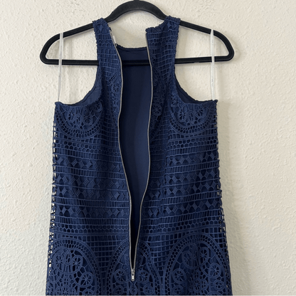 Lovers + Friends Caspian Mini Shift Dress Navy Blue Size XS