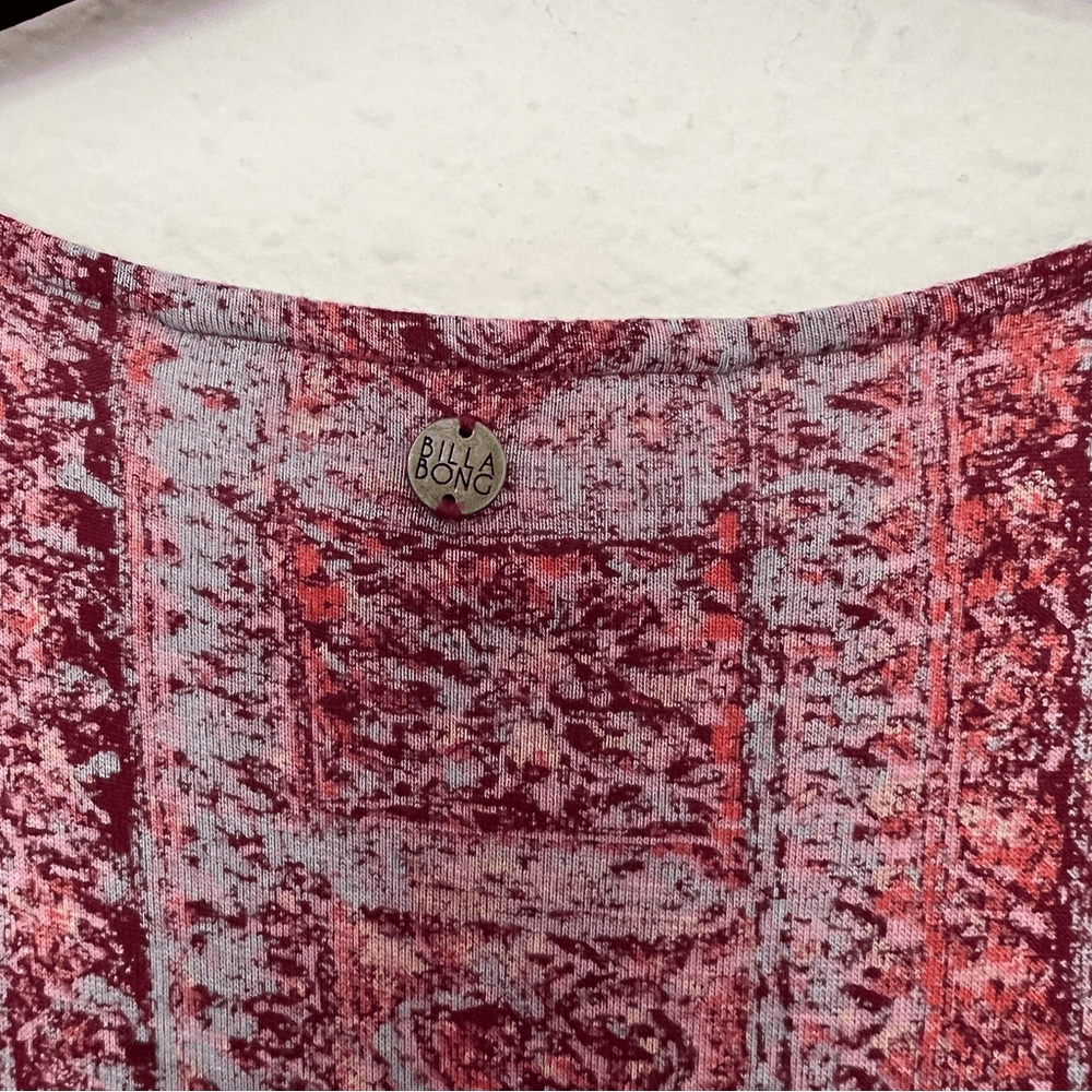 Billabong See the Sun Long Sleeve Bohemian Romper Size Small