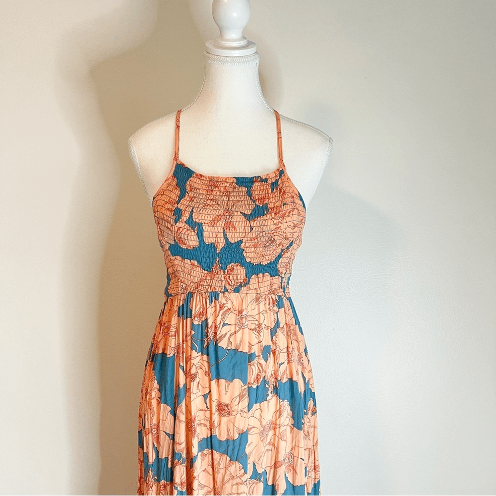 REVOLVE Free People Intimately Heatwave Floral Midi Dress Size Small