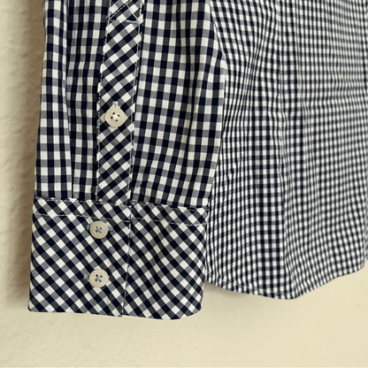 Vineyard Vines Gingham Chilmark Classic Button Down Shirt NEW Size 6
