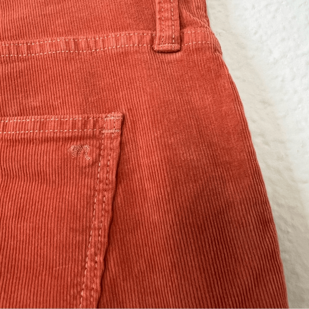Madewell Corduroy Classic Straight Leg Jean Pants NEW Size 35