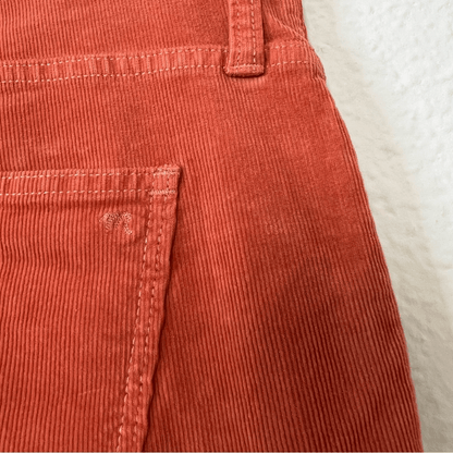 Madewell Corduroy Classic Straight Leg Jean Pants NEW Size 35