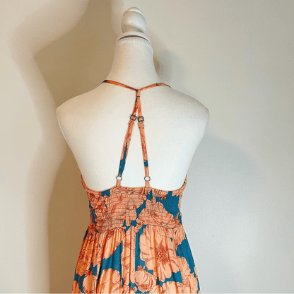 REVOLVE Free People Intimately Heatwave Floral Midi Dress Size Small