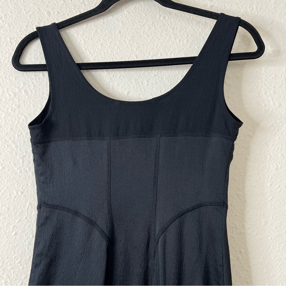 DVF Diane Von Furstenberg Sleeveless Silk Mini Slip Dress in Black Size 2