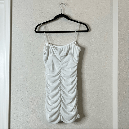 Hello Molly Moonlight Melody White Mini Dress NEW Size Large