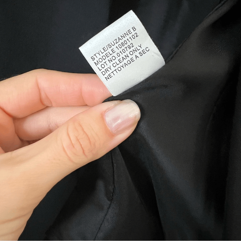 Theory Suzanne B Tuxedo Black Blazer Size Small