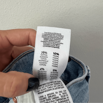 MOTHER The Mid Rise Dazzler Ankle Jeans Size 29 Limited Edition