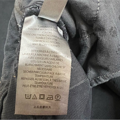 Anthropologie Pilcro The Annie Wide-Leg Corduroy Jeans NEW Size 31 Navy