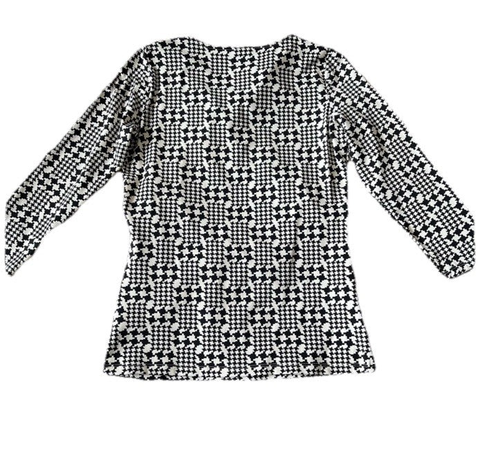 Talbots Surplice Wrap 3/4 Sleeves Blouse Top Size Small Petites