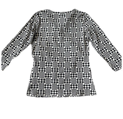 Talbots Surplice Wrap 3/4 Sleeves Blouse Top Size Small Petites