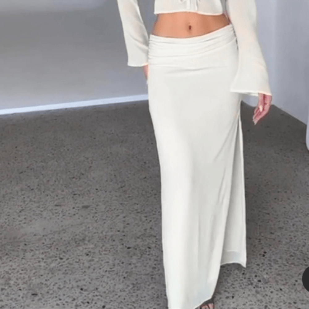 Tiger Mist Briella White Maxi Skirt NEW Size Small