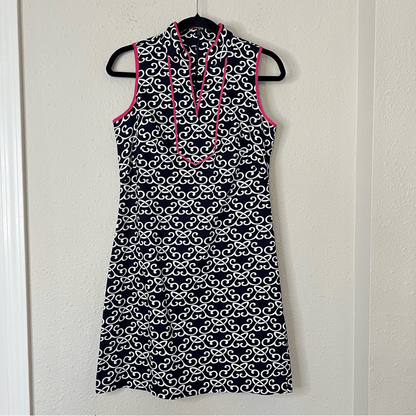 Vince Camuto Sleeveless Printed Mini Sheath Dress Size 2