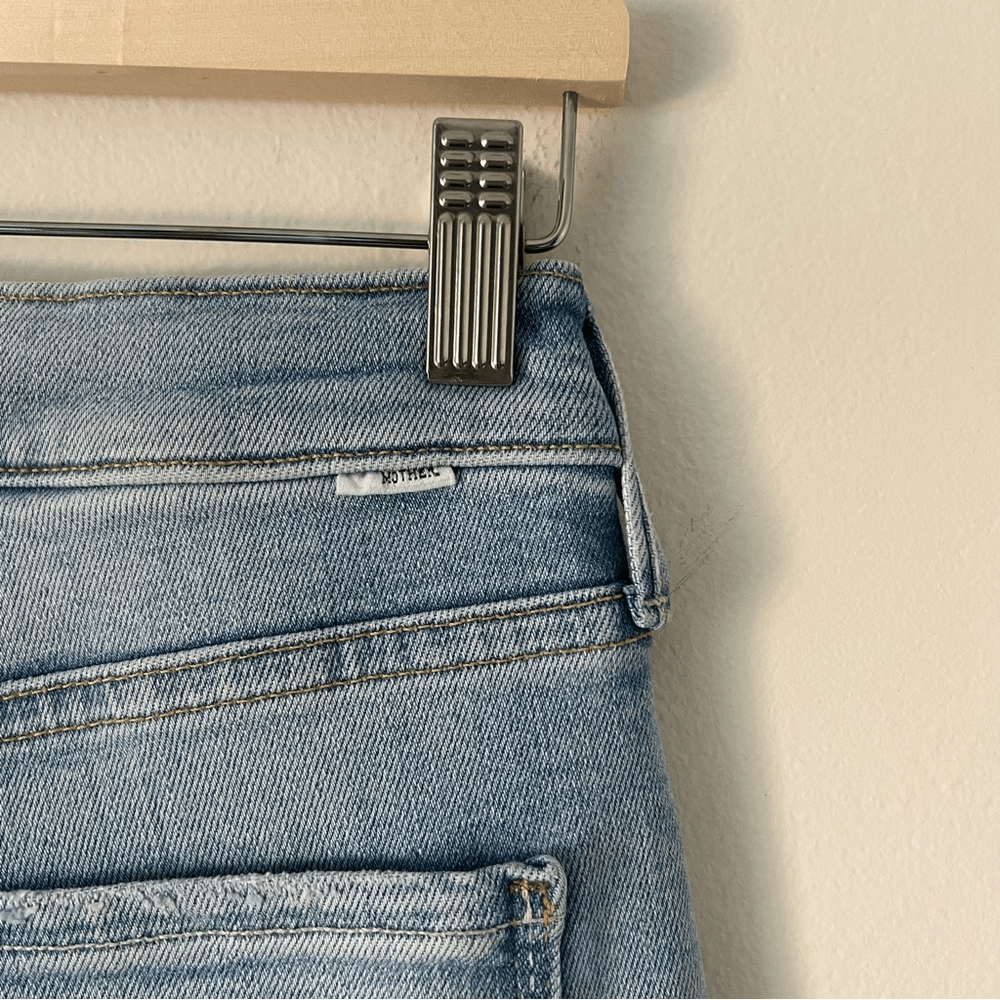 MOTHER The Mid Rise Dazzler Ankle Jeans Size 29 Limited Edition