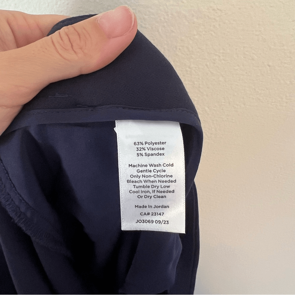 Talbots Southampton Navy Blue Straight Leg Pants NEW Plus Petite 20WP