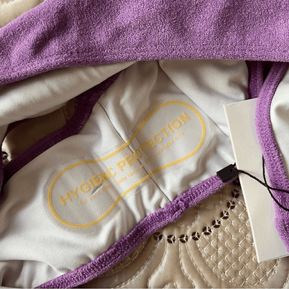 Faithfull The Brand Citra Bikini Bottom in Grape NEW Size 12/XXL