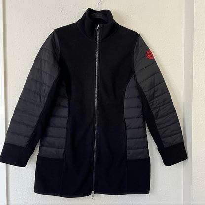 Lauren Ralph Lauren Zip Up Black Jacket Size Medium