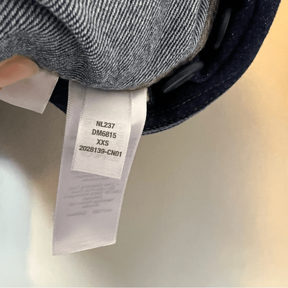 Madewell Denim Blazer Size XXS Oversized Relaxed Fit