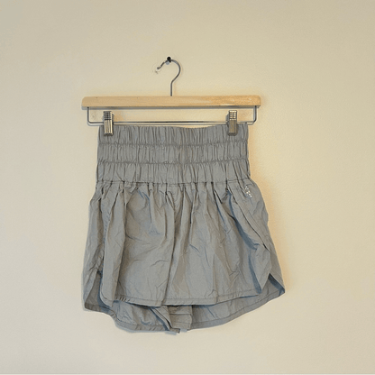 Free People Movement The Way Home Shorts Color Arctic Mist Size Medium