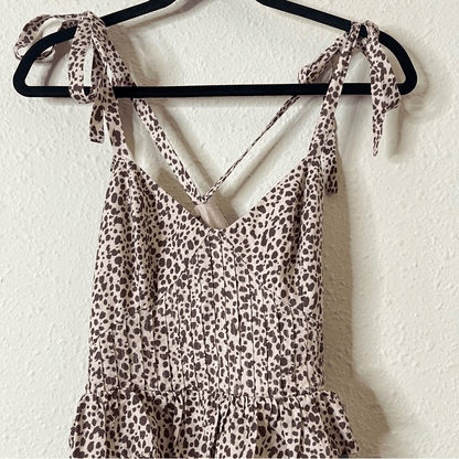 REVOLVE Majorelle Beth Mini Dress in Zaharo Leo Animal Print NEW Size Small