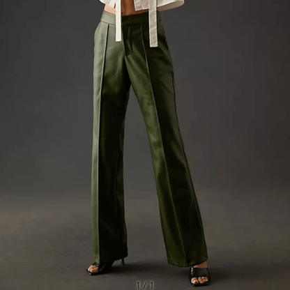 Anthropologie Avec Les Filles Faux Leather Pants NEW Size 8