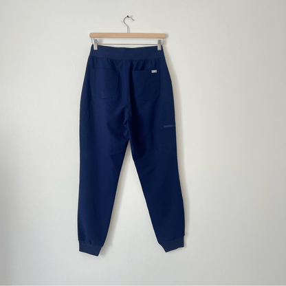 FIGS Zamora Jogger Scrub Pants Navy Blue Size Small