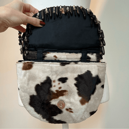 Mary Frances Accessories Cowgirl Crossbody Bag Beaded Rodeo Western Festival