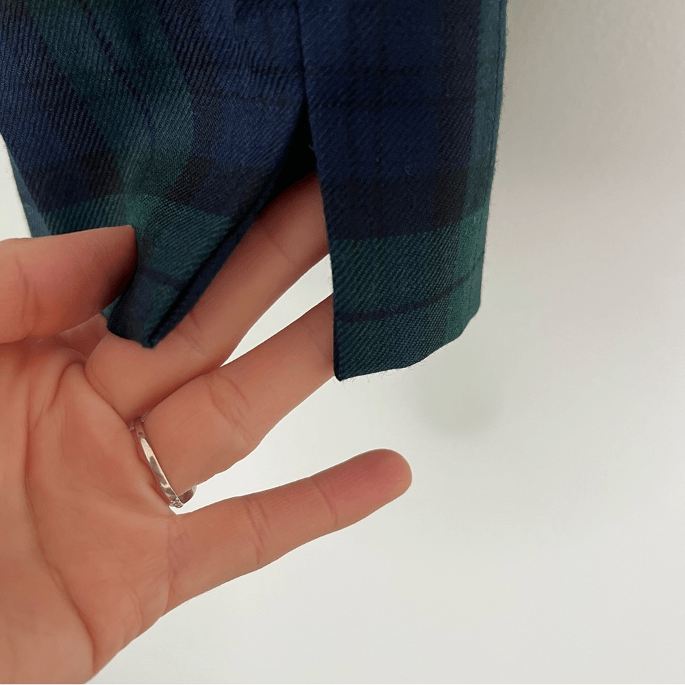 Pendleton Woolenmills Virgin Wool Plaid Trousers Dress Pants Size 8