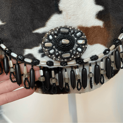 Mary Frances Accessories Cowgirl Crossbody Bag Beaded Rodeo Western Festival