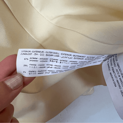 ZARA Butter Yellow Blazer Mini Dress  Blogger Favorite Size Small