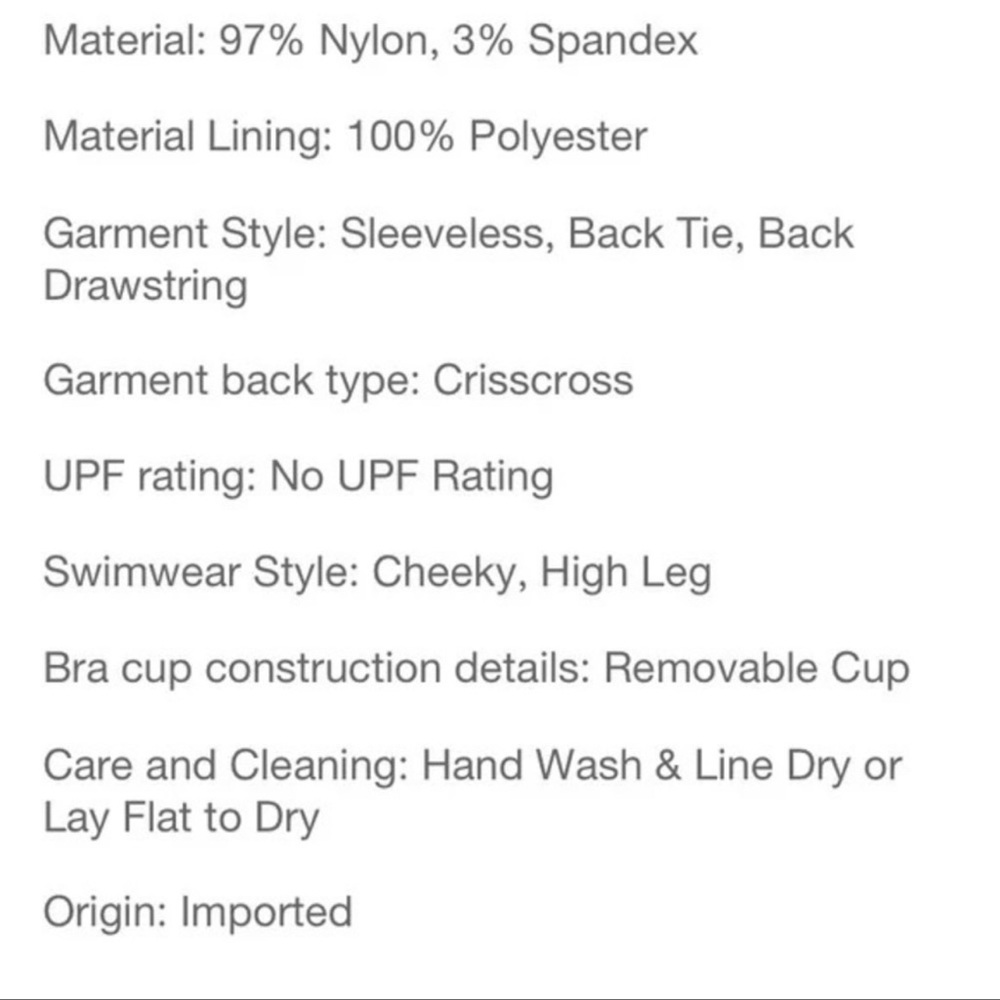 Stoney Clover Lane x Target V-Neck Textured Cheeky High-Leg One Piece Swimsuit S