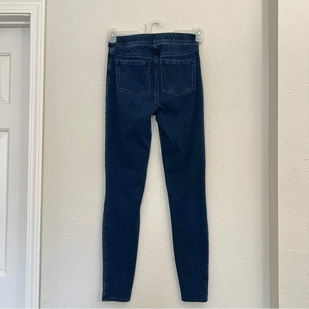 Spanx Jeanish Dark Wash Ankle Leggings Size Small