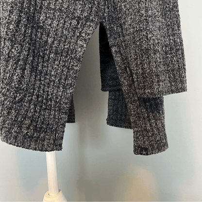 Barefoot Dreams Cozychic Lite Cardigan Pus Size 3X in Charcoal Gray STYLE 494