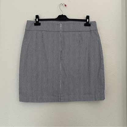 Talbots Striped Mini Skirt Size 14