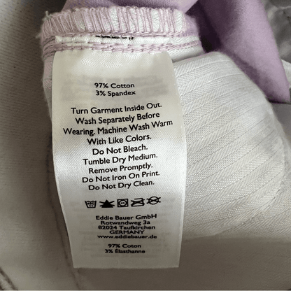 Eddie Bauer Willit Stretch Legend Wash Mid Rise Slim Boyfriend Shorts NEW 18W