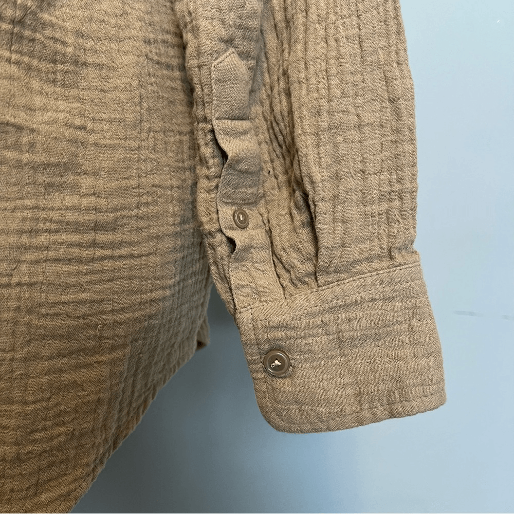 Aritzia Wilfred Free Sail Gauze Button Down Shirt Size 2XS