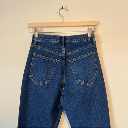 Abercrombie & Fitch Curve Love The Ankle Straight Ulta High Rise Jeans Size 26/2