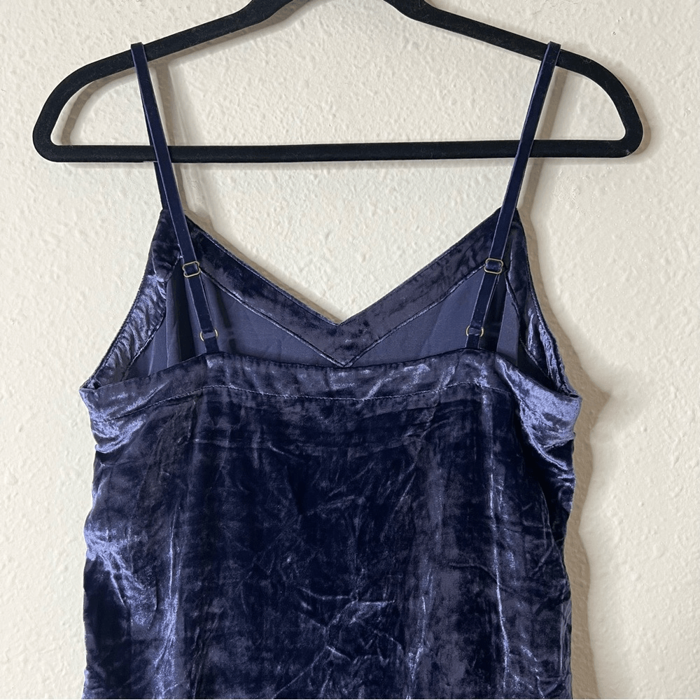 Anthropologie Shania Velvet Slip Mini Dress Size Small