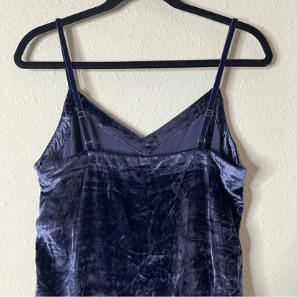 Anthropologie Shania Velvet Slip Mini Dress Size Small