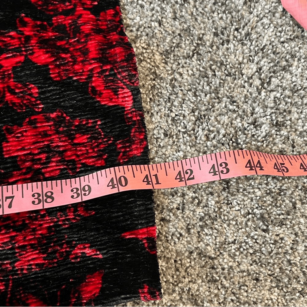 Anthropologie HD in Paris Dierdre Velvet Column Midi Dress Size Medium Stretchy