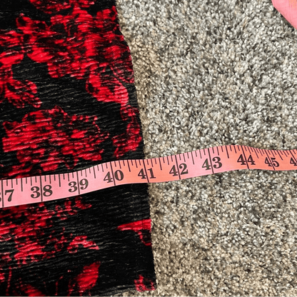 Anthropologie HD in Paris Dierdre Velvet Column Midi Dress Size Medium Stretchy