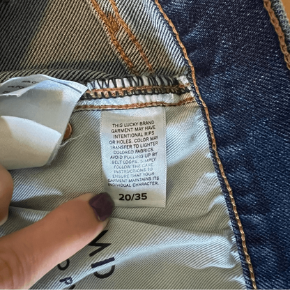 Lucky Brand Mid Rise Crop Wide Leg Jeans NWOT Plus Size 20